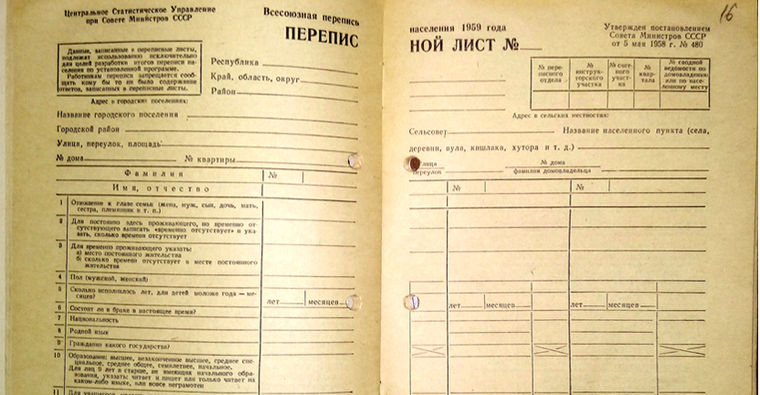 Всесоюзная перепись населения 1959 года